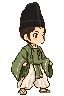 烏帽子をかぶったけまり